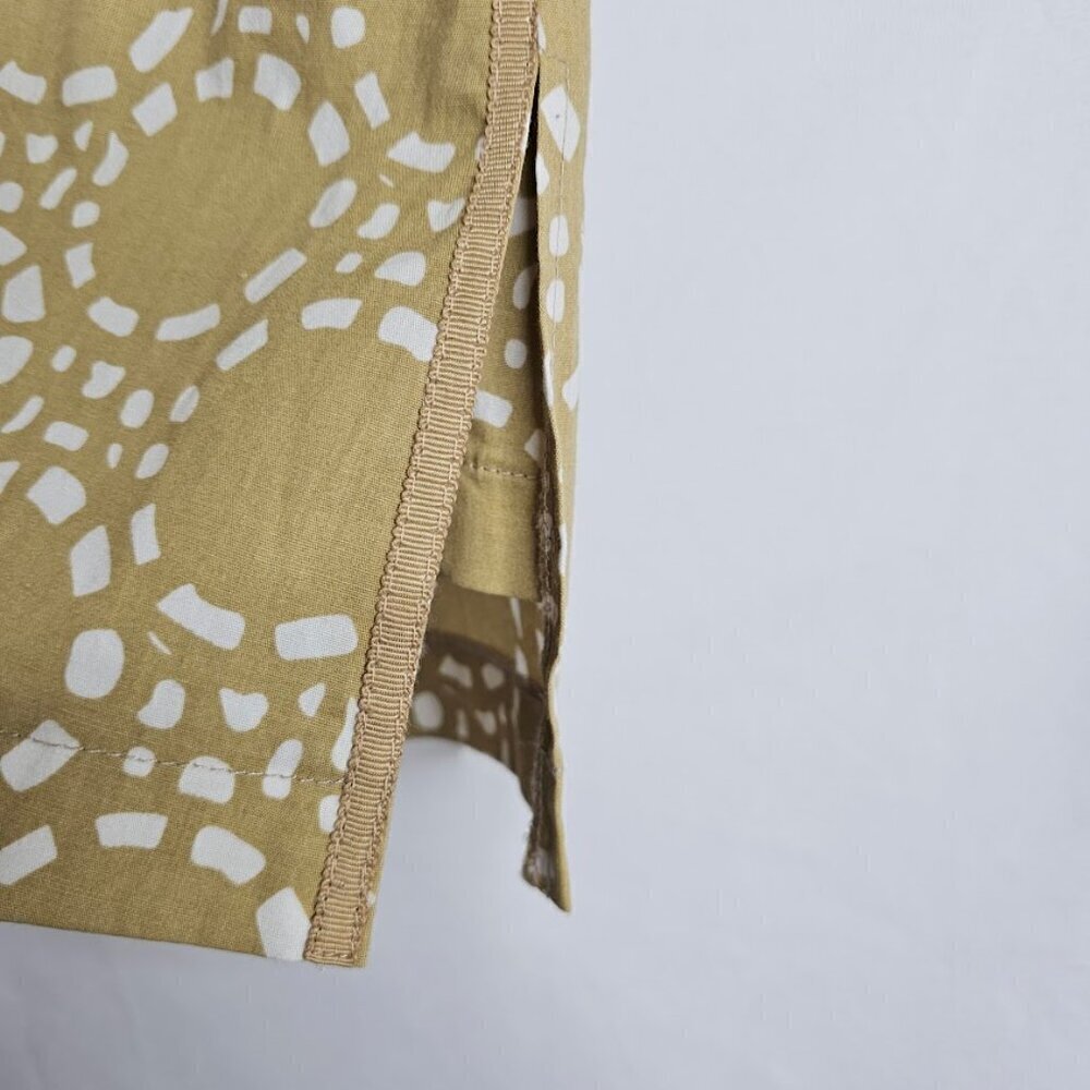 GOLFTINI Skort Skirt Shorts size 14 GOLD TAN WHITE Pickleball Tennis Golf Summer - Picture 4 of 9